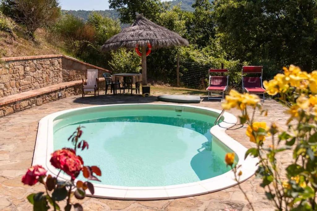 Agriturismo Con Piscina In Toscana, Tribbiano Arezzo Exterior foto